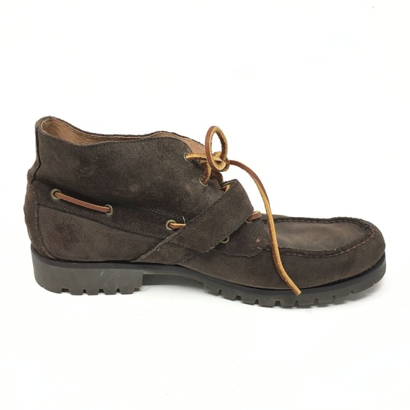 Polo Ralph Lauren Rumford Ankle Boot Size 11 Brown